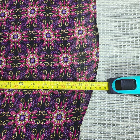 Ashley Stewart Top Blouse Womens Plus Size 22 24W Sheer Colorful Fairy Whimsy - Picture 6 of 12